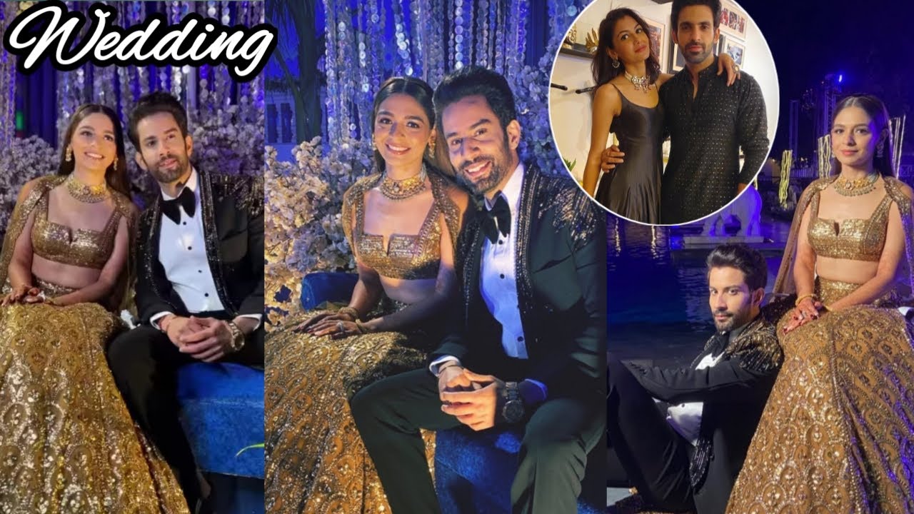 Saahil Uppal And Aakriti Wedding And Sriti Jha Arjit Taneja Attend Saahil Uppal Marriage