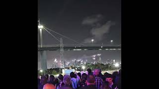 Melbourne Skyline Fireworks - New Years Eve 23 - Grazeland