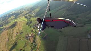 First Solo Hang Gliding Flight - Pico do Gavião, Andradas - MG - Brazil.