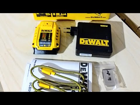 Dewalt DCB 094K,  caricabatterie/adattatore powerbank.