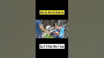 Xe Liền Bàn XT2 800W pro Ép 2-3 Cây Mía Dễ Di Chuyển #shorts