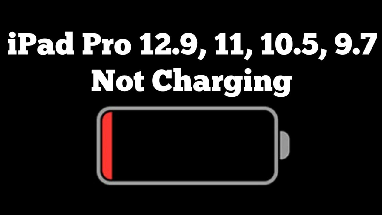 ipad pro stops charging