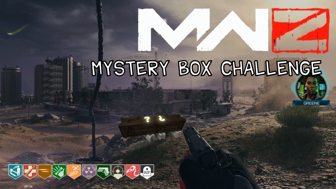 MODERN WARFARE ZOMBIES SOLO MYSTERY BOX CHALLENGE