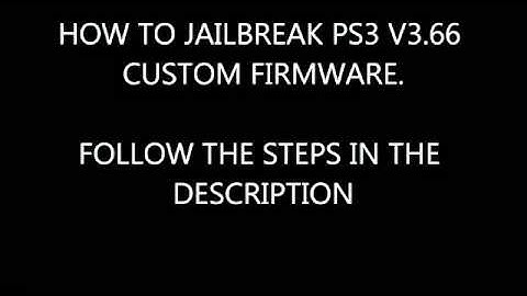 Jailbreak PS3 3.66