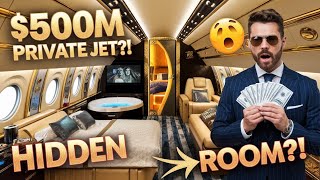 Inside a $500 Million Private Jet – You Won’t Believe What’s Inside