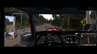 American Truck simulator viaje con Kenworth W900 por whashington