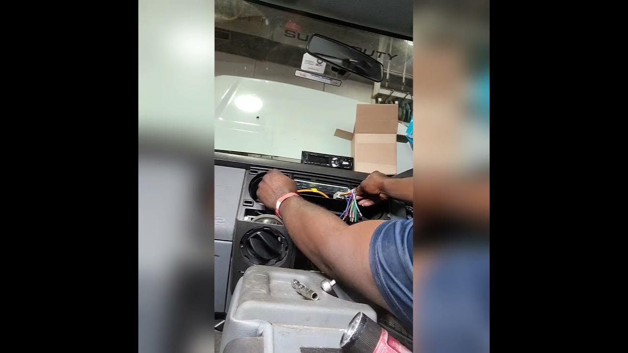 2014 f550 radio removal and installation - YouTube