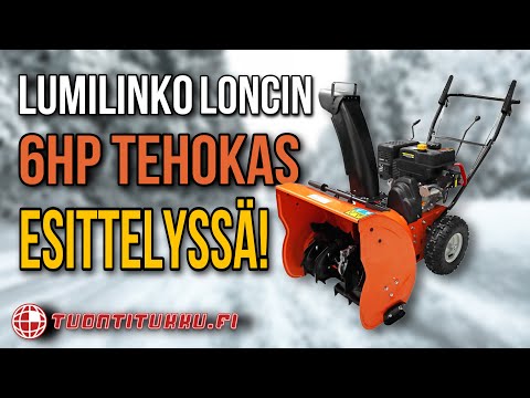 Video: Missä on pihakoneen lumilingon kuristin?