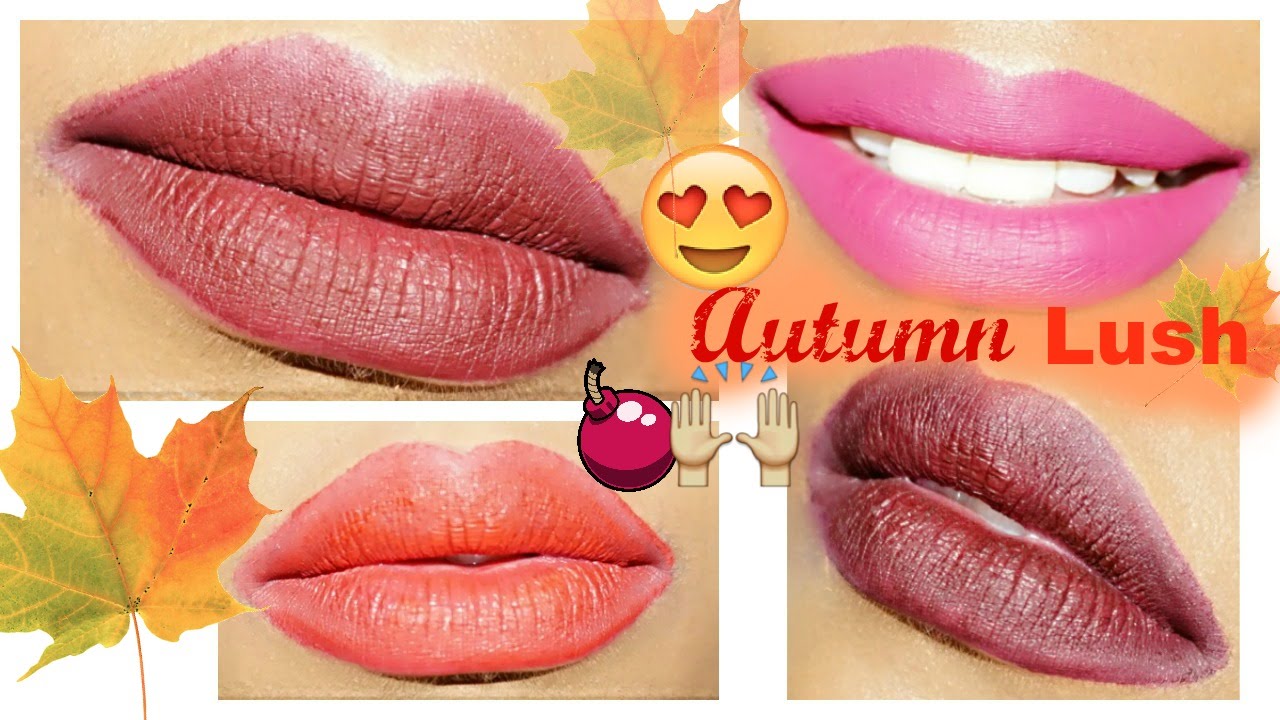 NEW WET N WILD AUTUMN LUSH LIQUID LIPSTICKS REVIEW + SWATCHES| FASHIONBEAUTYBRI