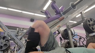 Hack Squat Drop Set Wiped Me Out!!