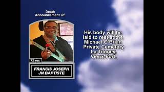Francis Joseph Jn  Baptiste  Short