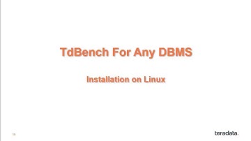 TdBench 8.0 Installation on Linux