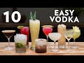 10x Easy Vodka Drinks