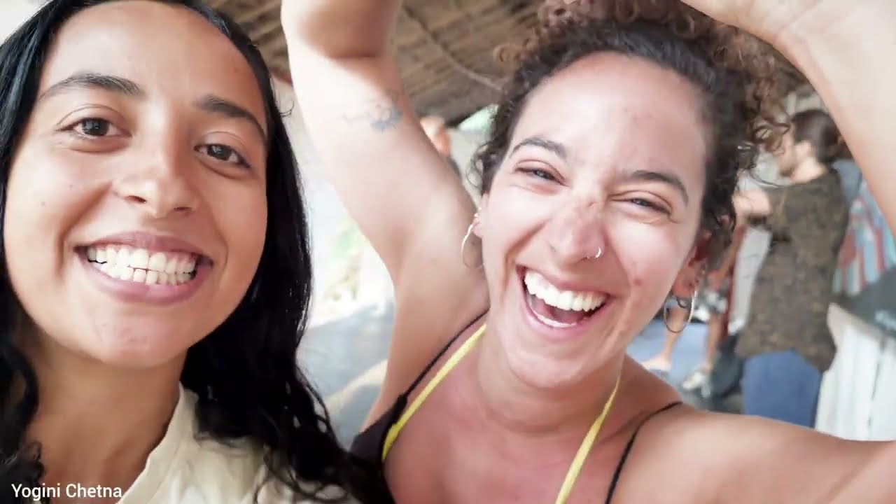 Dancing salsa with my Israeli friend | Chetna Yogini |