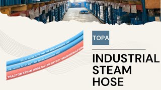 High Pressure Industrial Braided Rated Flexible Iron Steam Hose Pipe