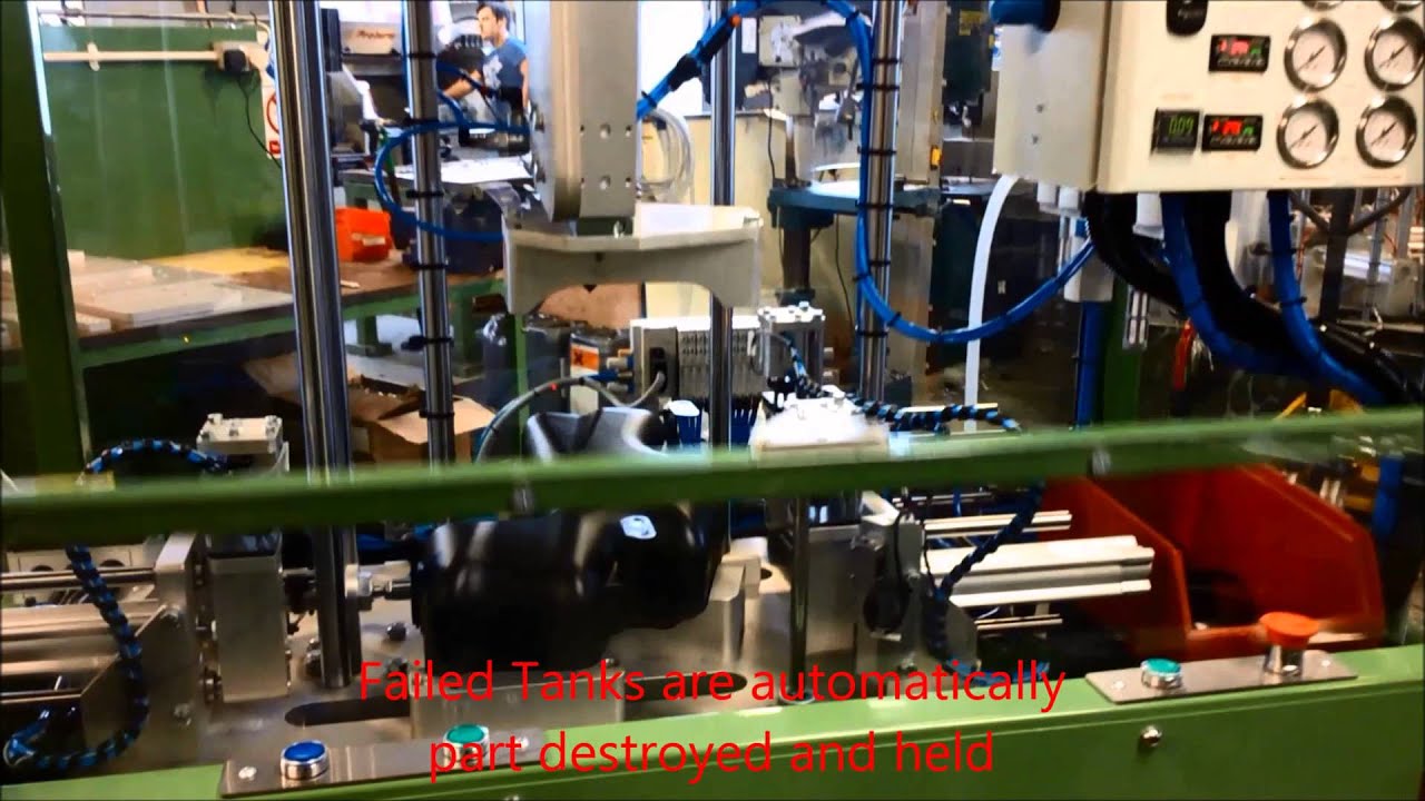 Special Purpose Automatic Fuel Tank weld machine YouTube