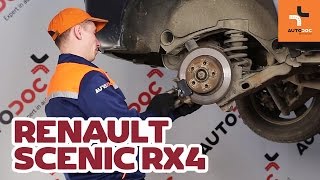 Hvordan bytte bak bremseklosser på RENAULT SCENIC RX4 BRUKSANVISNING | AUTODOC