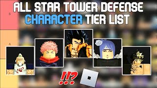 All Star Tower Defense Tier List 2024 | Roblox Tier Lists