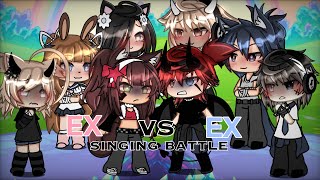 EX VS EX || GLSB || Singing Battle Gacha Life