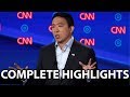 Andrew Yang Second Democratic Debate Full Highlights | Everything He Said July 31st