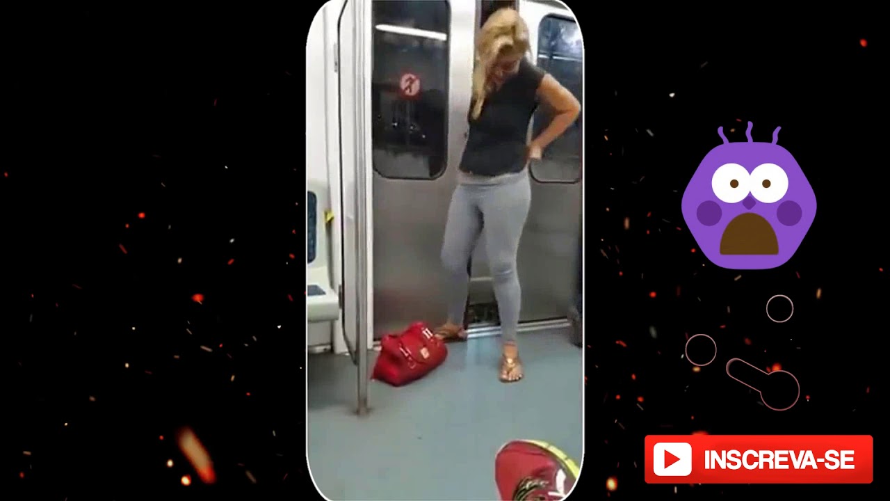 Mulher faz xixi na porta do trem, mulher mija no trem no RJ YouTube Mulher faz xixi na porta do trem, mulher mija no trem no RJ YouTube