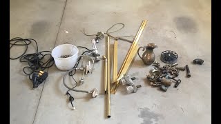 Scrapping brass; identifying, sorting, and common places for finding.