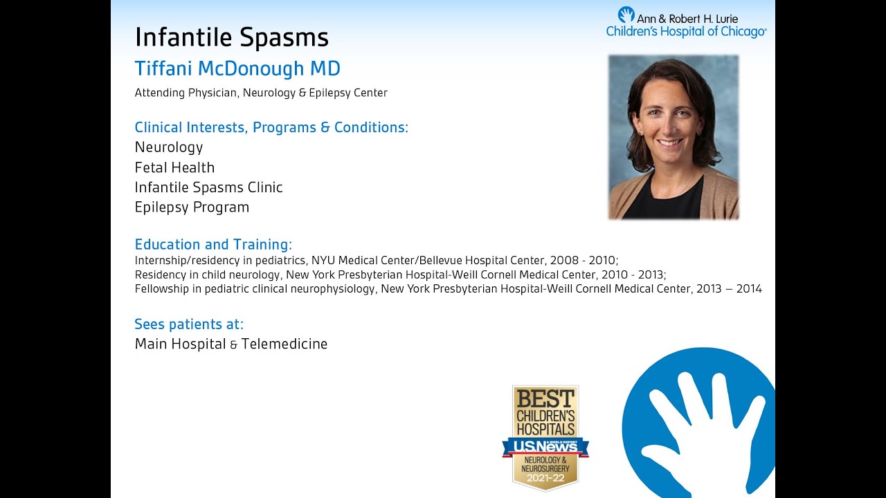 Infantile SpasmsTiffani McDonough MD