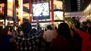 2014CPBL台灣大賽G5 新光A8外 LAMIGO #31林智勝 應援