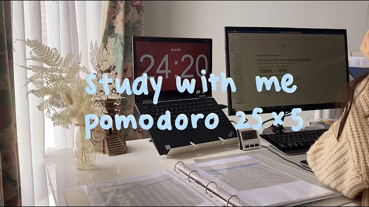 study with me with lofi music | Pomodoro (25 min s...