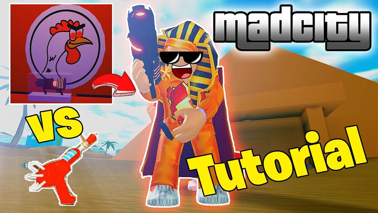 Asi Se Consigue La Nueva Arma Rayo Laser De La Muerte Mad City - nueva actualizacion de mad city poder secreto roblox youtube