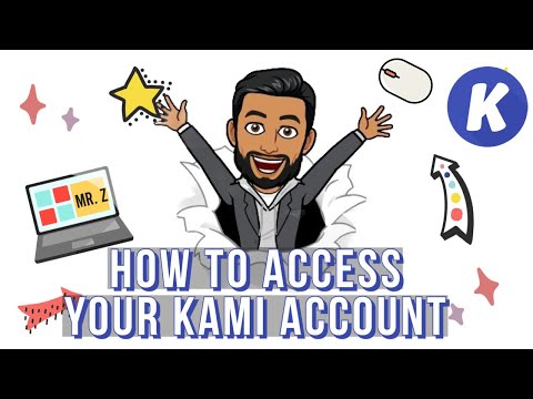 KAMI- How to log on to your paid account