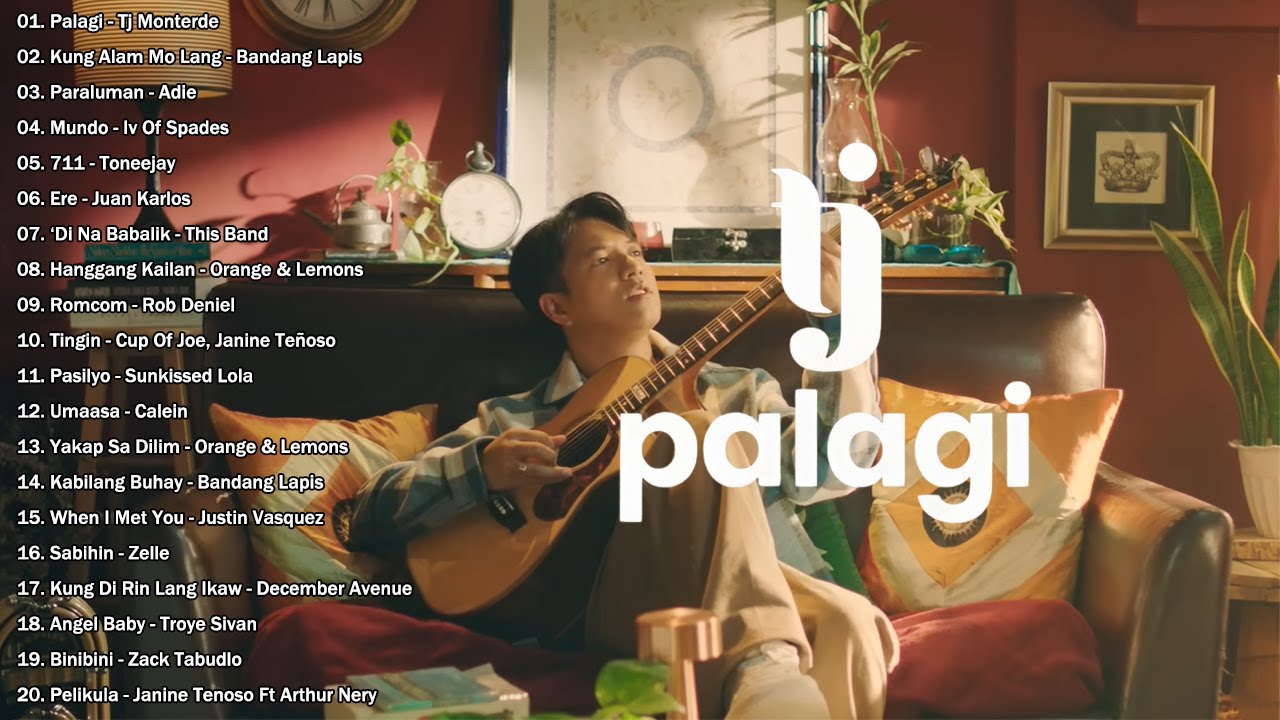 PALAGI - TJ Monterde | 💗 Best OPM Tagalog Love Songs | OPM Tagalog Top Songs 2024 #vol2