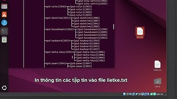 Thực hành các thao tác với tiến trình và quản lý tác vụ trên ubuntu (Linux)