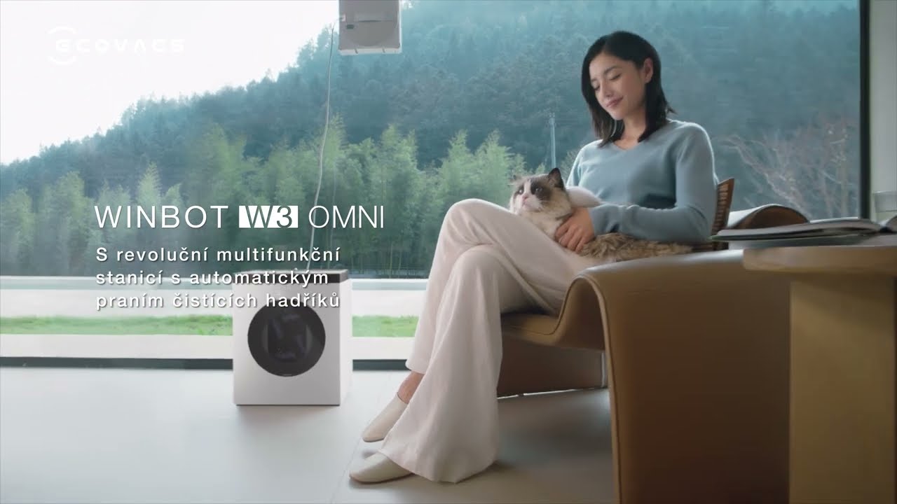 Ecovacs Winbot W3 Omni – robotický čistič oken