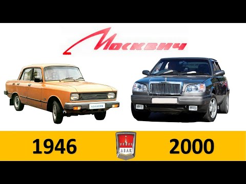 ?Эволюция Москвич|Moskvich Evolution|Все модели АЗЛК (1946-2000)Эволюция#16