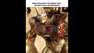 Miles Earns Spider-Man Le