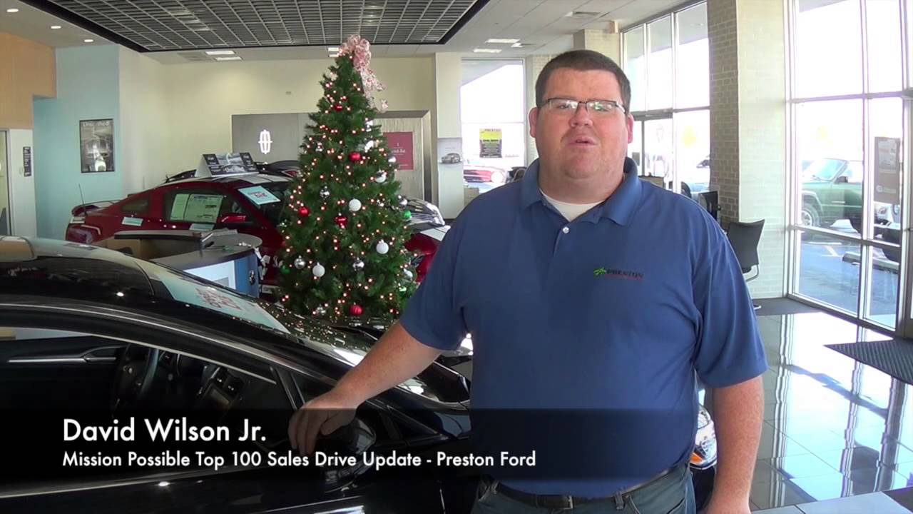 Mission Possible Update December 18th Preston Ford Dealership in
