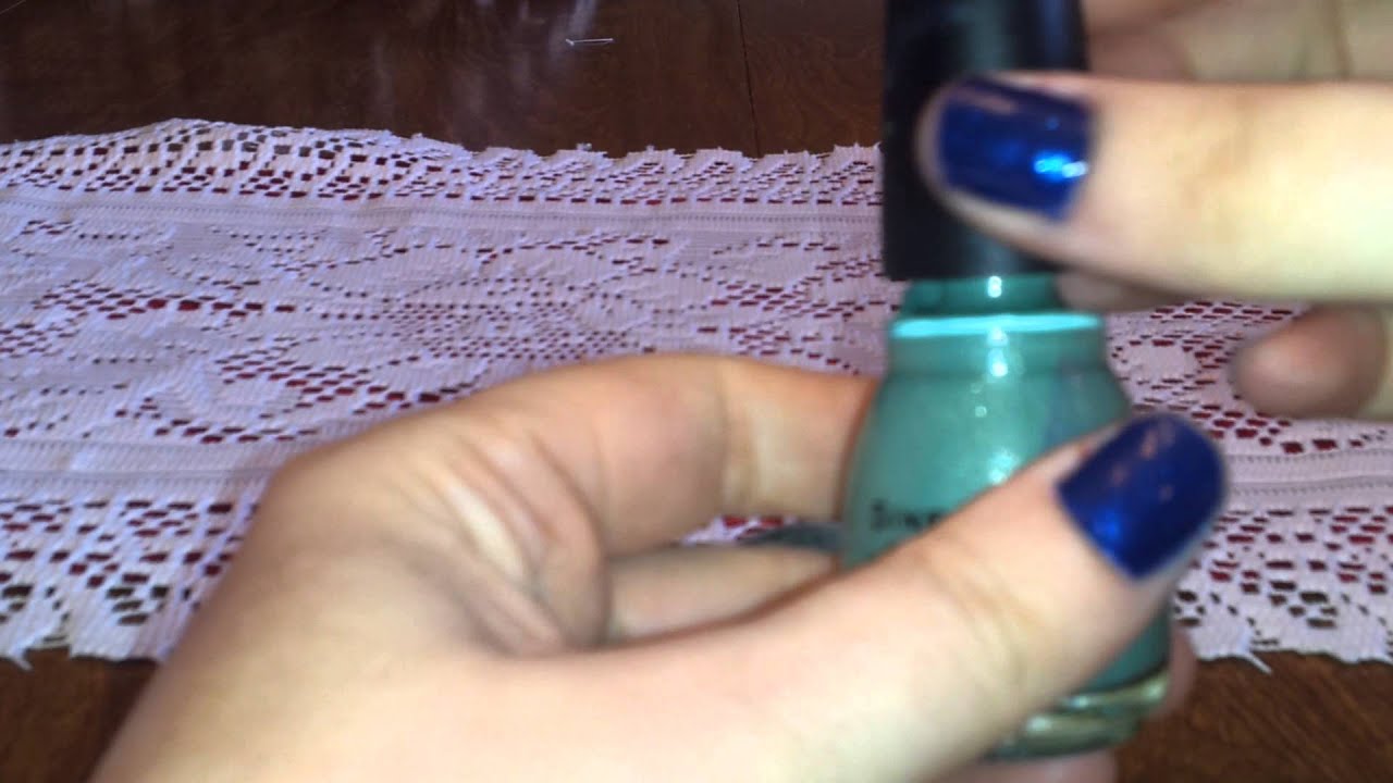 Green nail polish review