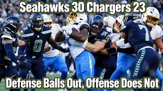 Seattle Seahawks 30 Los Angeles Chargers 23: The vibes are funky right now
