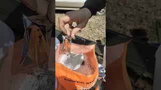 Mixing tannerite @sammoore138 blow up beaver dam on my channel