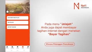 Cara Penggunaan Aplikasi MyNet1 Terbaru! screenshot 1