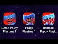 Demo Poppy Playtime Chapter 1 VS Poppy Playtime Chapter 1 Original VS Remake Poppy Playtime Chapter1