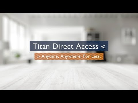 Titan Direct Access Promo - CSUF IT