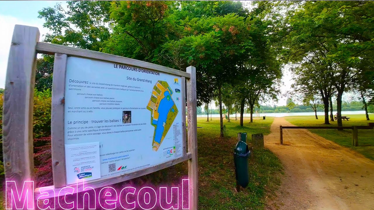 Drone : Grand Etang, Machecoul, Loire Atlantique