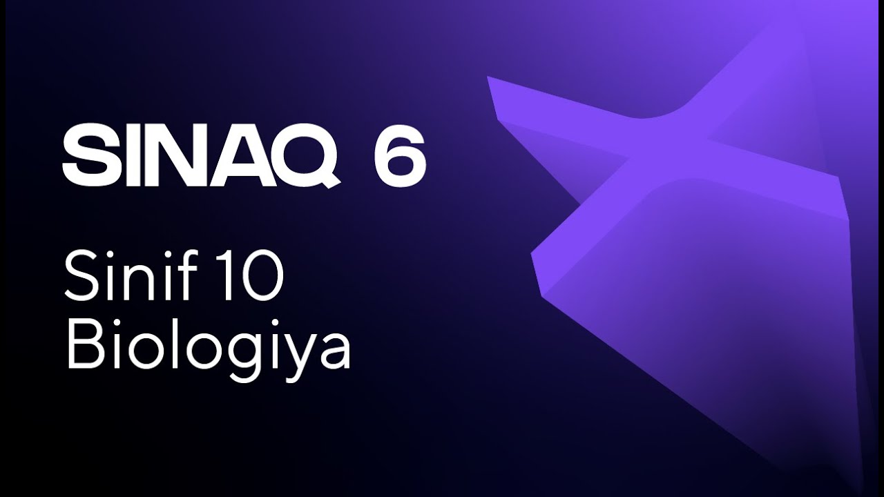 Biologiya 10-cu sinif   Güvən Sınaq 6   Qrup fənləri üzrə