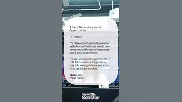LinkedIn Message Template