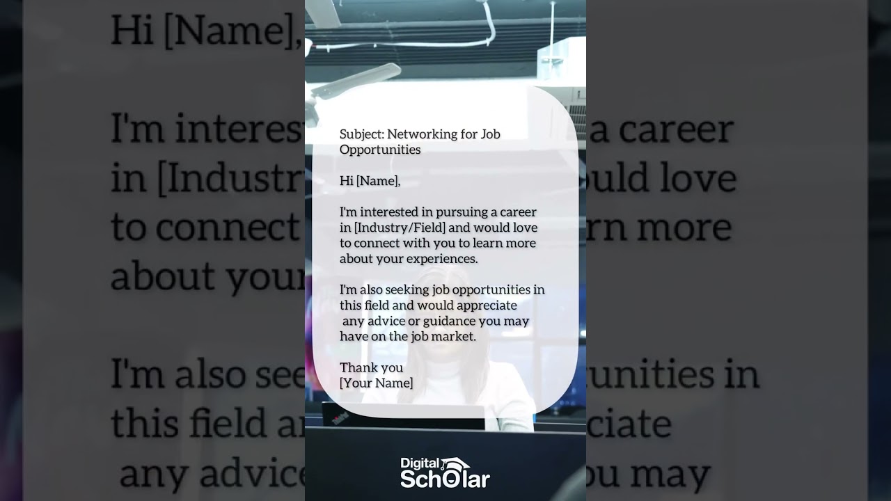 LinkedIn Message Template