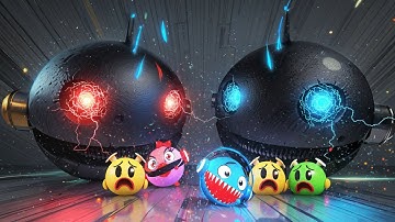 Pacman Vs Robot Monster Vs Robot Pac 34