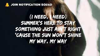 Faydee - Sun Don't Shine (Lyrics) Resimi