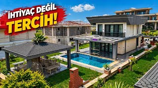Didim’de en büyük arsalı satılık eşyalı villa 